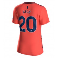 Camiseta Everton Dele Alli #20 Segunda Equipación Replica 2023-24 para mujer mangas cortas